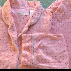 Pink flannel lord n Taylor pjs size M